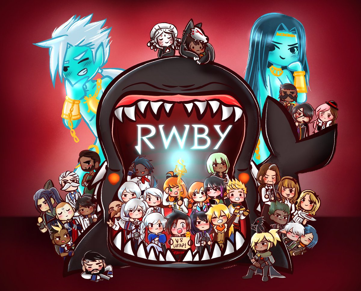 Thank you for creating this fantastic whale of a season. A round of applause for the writers, actors, music, CRWBY, and everyone involved in making this the best volume yet! #RWBY8 #RWBY Proud of y’all. 🦆❤️