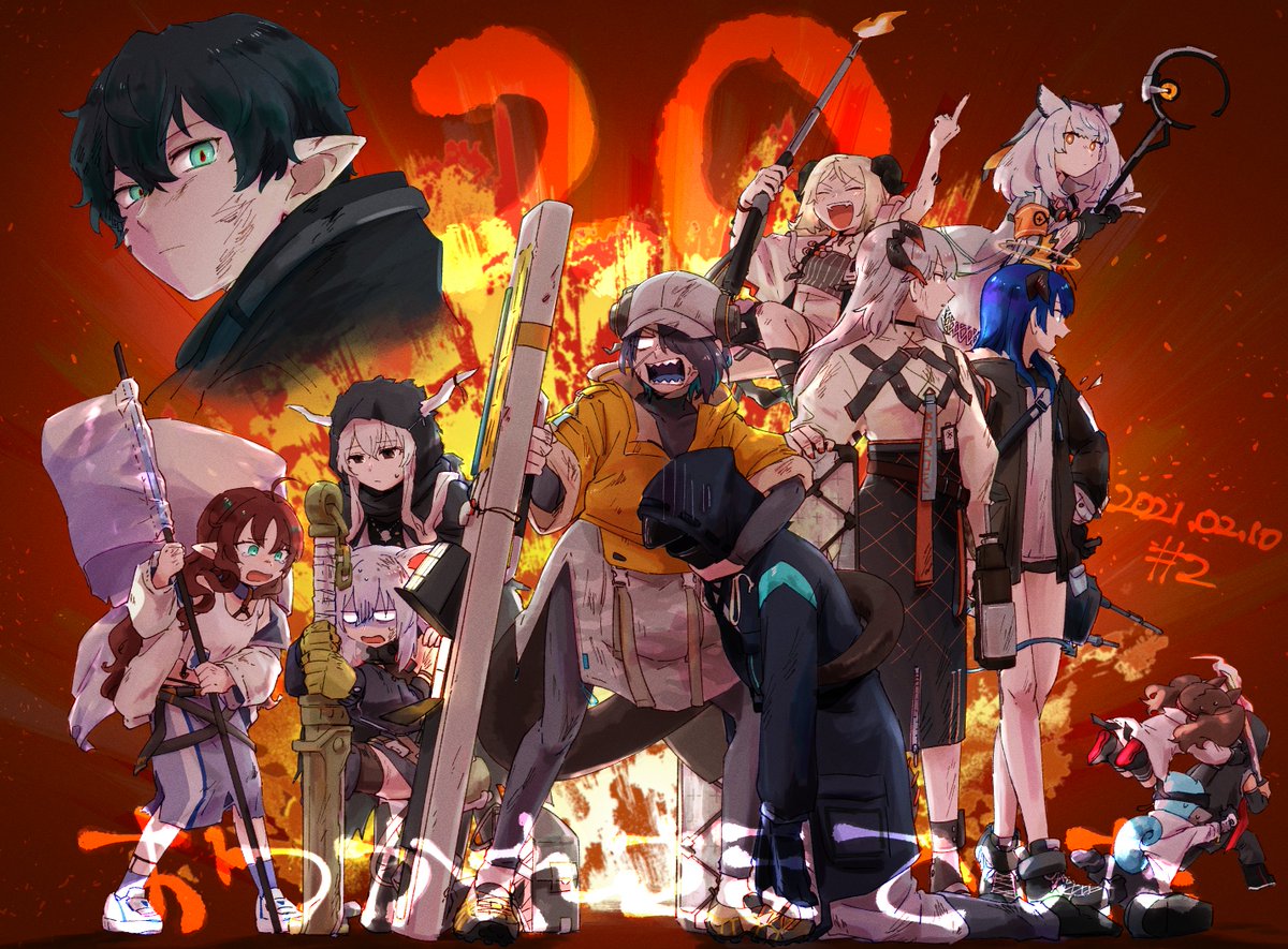 もう一ヶ月以上経ってしまった………危機契約#2おつかれさまでした～～!!!!!サンクス20等級メンバー サンクス戦友のフィリオチャ…… 