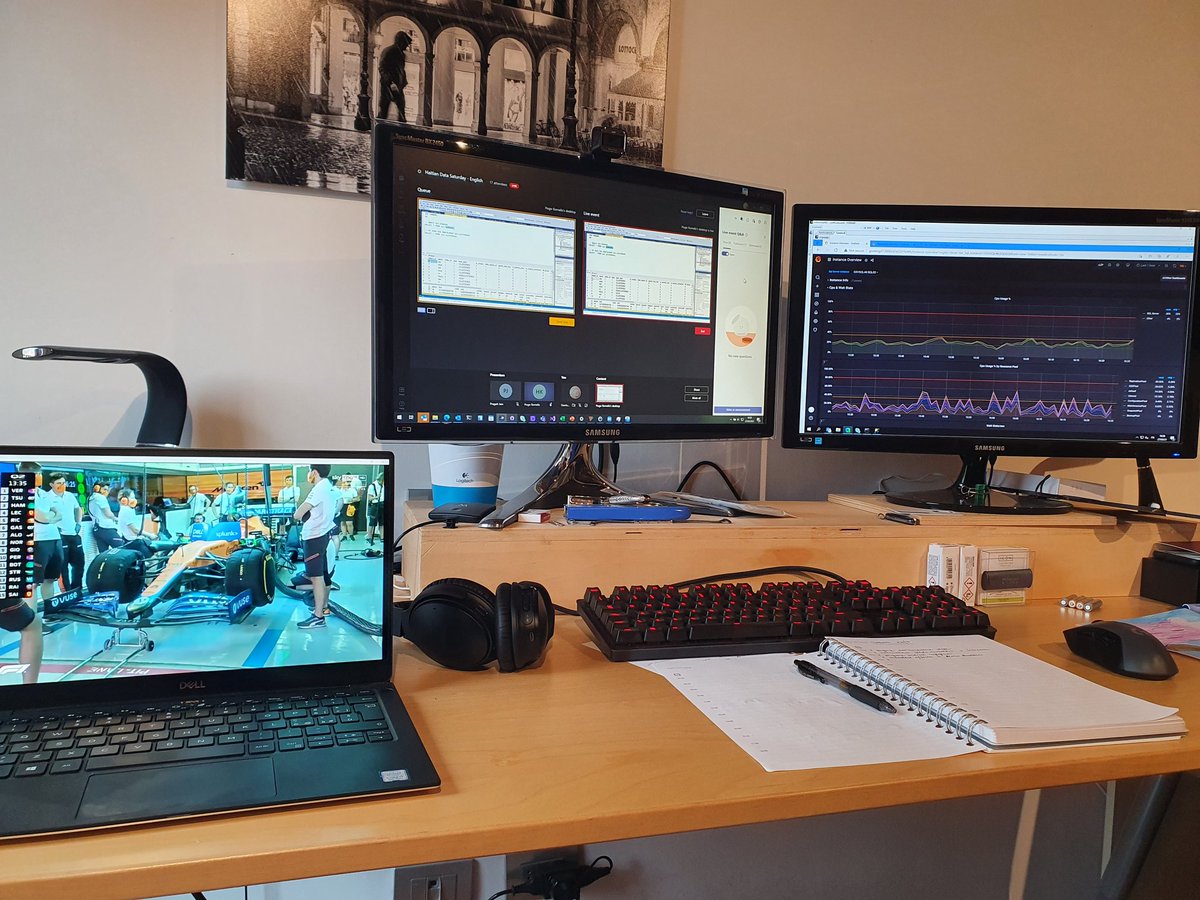 spaghettidba's tweet image. #DataSaturdays and #f1 qualifying at the same time :)