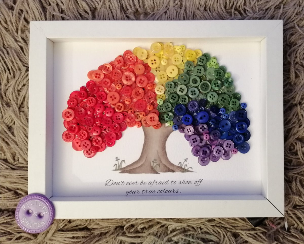 Pictureabutton9's tweet photo. Rainbow button tree..
#LGBTQ 
#rainbow
#love
#BeYourself
#BeKind https://t.co/bnfH9tW6uo