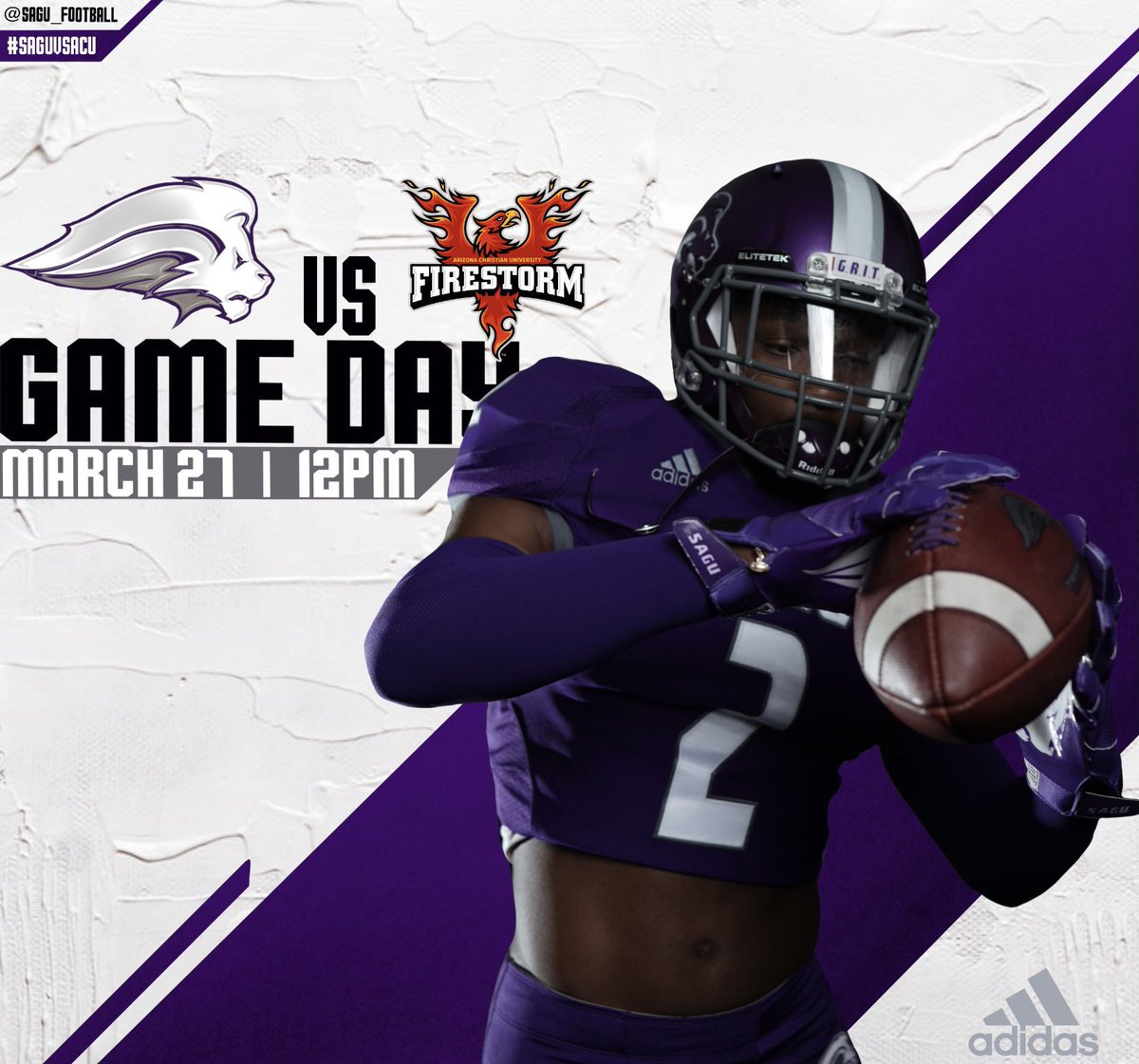 NelsonUSports's tweet photo. 🏈 Football Gameday 🏈

🆚: @ACUFirestorm 
🕒: 12:00 PM
📍: Lumpkins Stadium| Waxahachie, TX 
🎟: https://t.co/qgHevsNVFF
🎥: https://t.co/j5jswGePiw https://t.co/bwSQ48IBHX