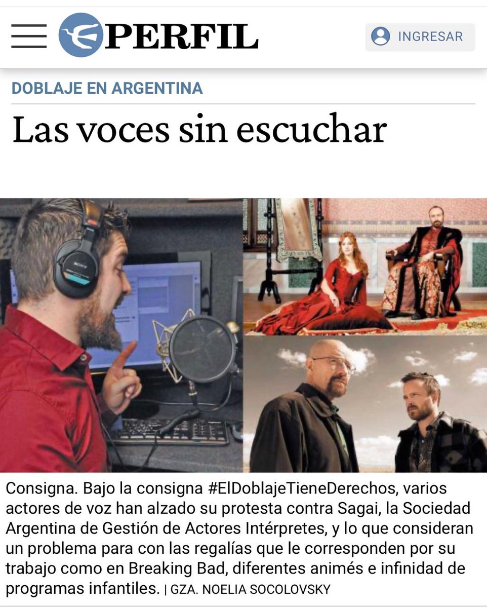 Acerca de la negación sistemática de nuestros derechos por parte de la CD de <a href="/Sagai_Org/">SAGAI</a> 
Nota completa en
perfil.com/noticias/espec…