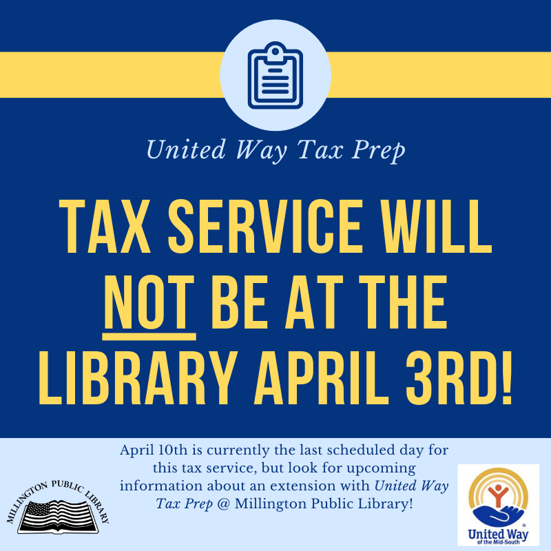 Millington Public Library tweet media