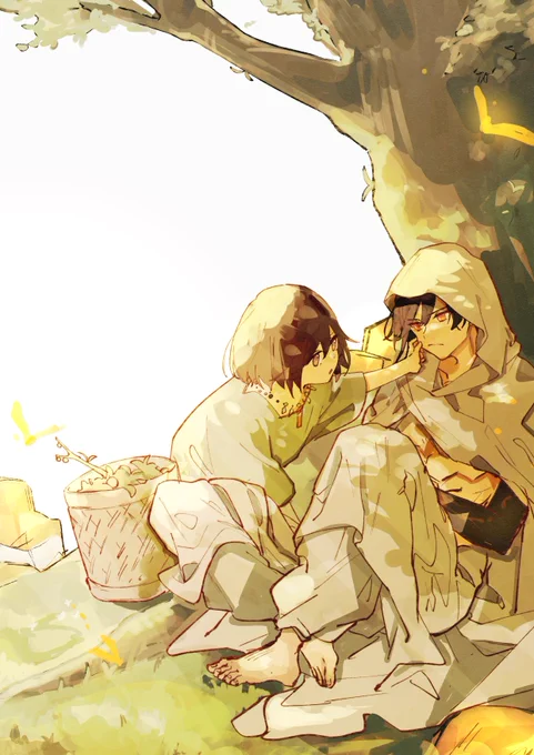 #原神
岩の魔神
「あなただあれ?」 