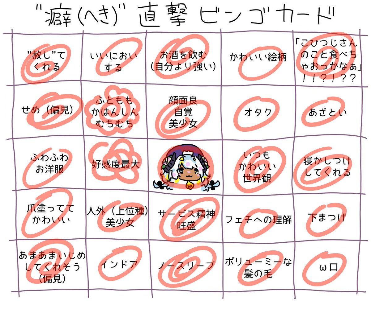 みそひー 屋根裏合同窓口 ビンゴ みそひー 屋根裏合同窓口 ビンゴ