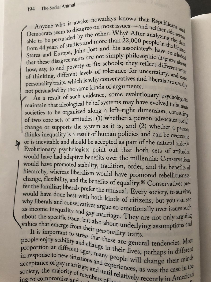 Interesting piece on personality and politics #socialanimal