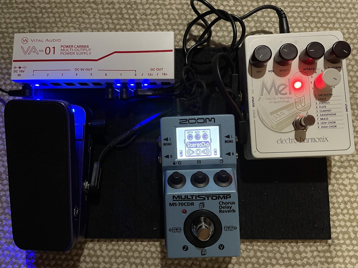 sanpei_moheji3's tweet photo. 仮組み🙌
#ElectroHarmonix
#Mel9 https://t.co/EebSkjArh3