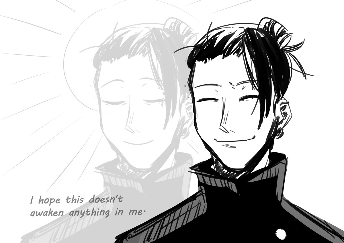 Reposting because I wanted to add something extra in the replies 😂😂Now it's out of my system .. Sorry for low effort sketches 😭
#GojoSatoru #JujutsuKaisen #GetoSuguru #satosugu