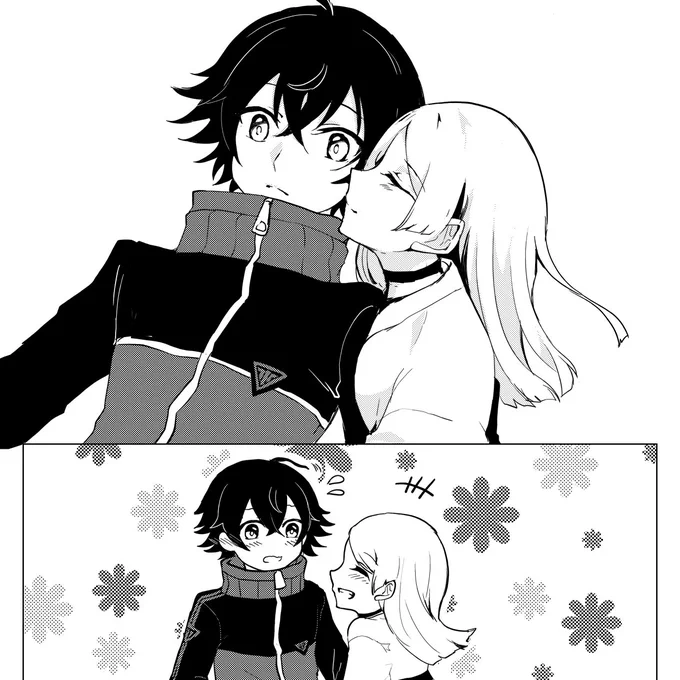 おまけの水さにの口以外のキスシーン 
