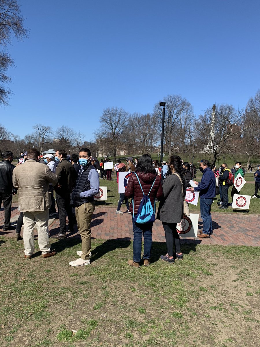 Standing in solidarity with the APPI community at this morning’s #StopAsianHate rally. Unity, equity, diversity!