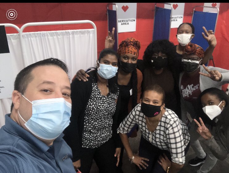 Our Lead Techs are ready to immunize!!  #TheMightyR70 #Purpose