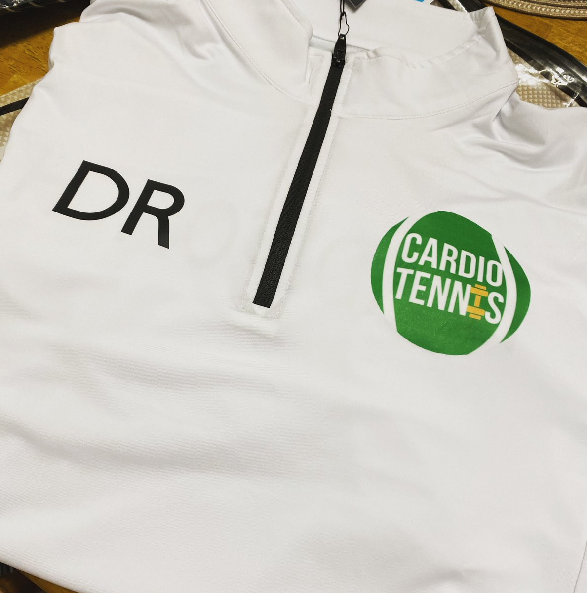 CardioTennis's tweet photo. Great to see the finished product. Look forward to giving these to those that have ordered them. Not long until we’re back on court 🎾 https://t.co/ut5GRhT2qv