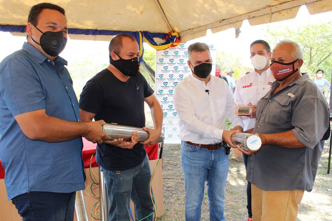 Con una inversión de más de 30 mil dólares hemos culminado la activación del 100% de agua en San Rafael de Onoto, en compañía del Alcalde Kleimer, beneficiamos más de mil 500 familias, en el sector Los Motores comprendido por 6 comunidades, los caseríos La Salera y El Candelo.