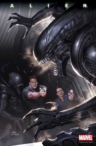 Unkle_Lee44's tweet photo. Marvel’s Alien #4 covers 😔
(A) Larocca (B) Lashley
#Marvel #MarvelAlien #Alien https://t.co/XheFovMy9Y