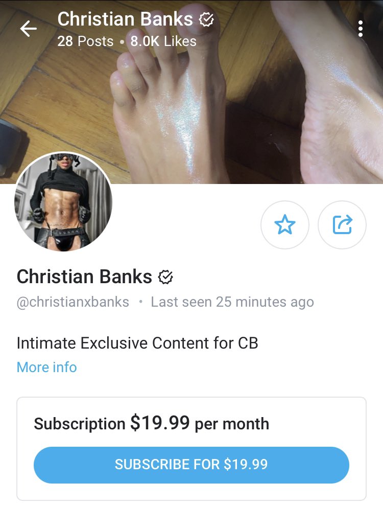OnlyFanScammers's tweet photo. Christian❗️❗️ Inconsistent with posts, he charges like $40 for vids that are few mins long😂😂 the vids on the main page are wack, it’s all through dms, he doesn’t show face.... If you’re a fan then go for it, but realistically... it’s not worth the price at all. Nice ass tho. https://t.co/VOBaSHz1JZ