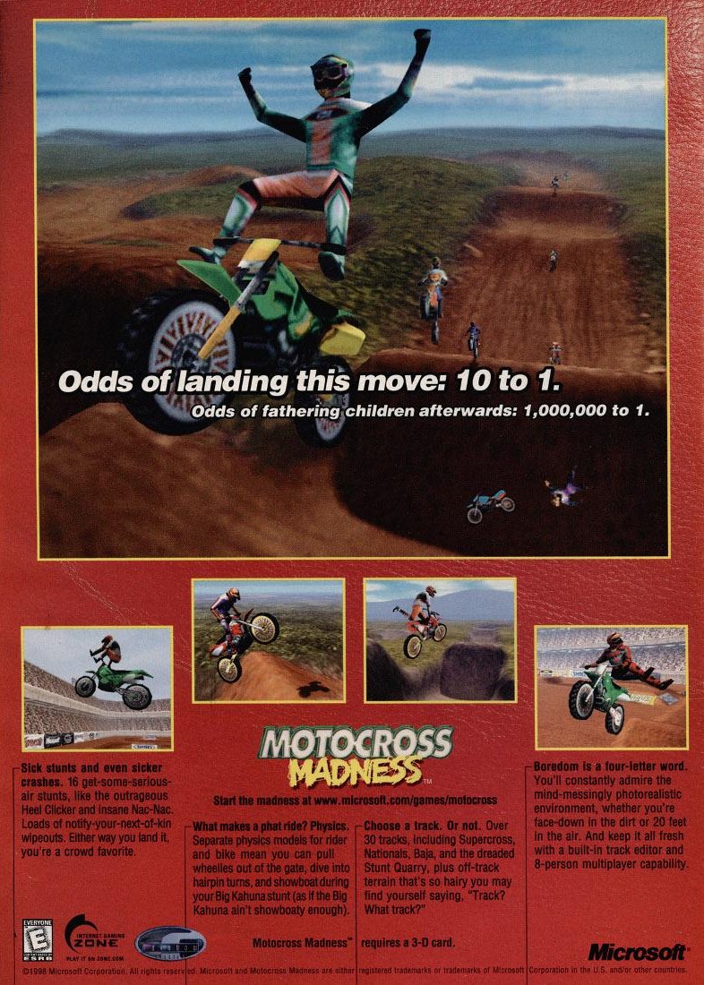 Nota de Motocross Madness - Nota do Game