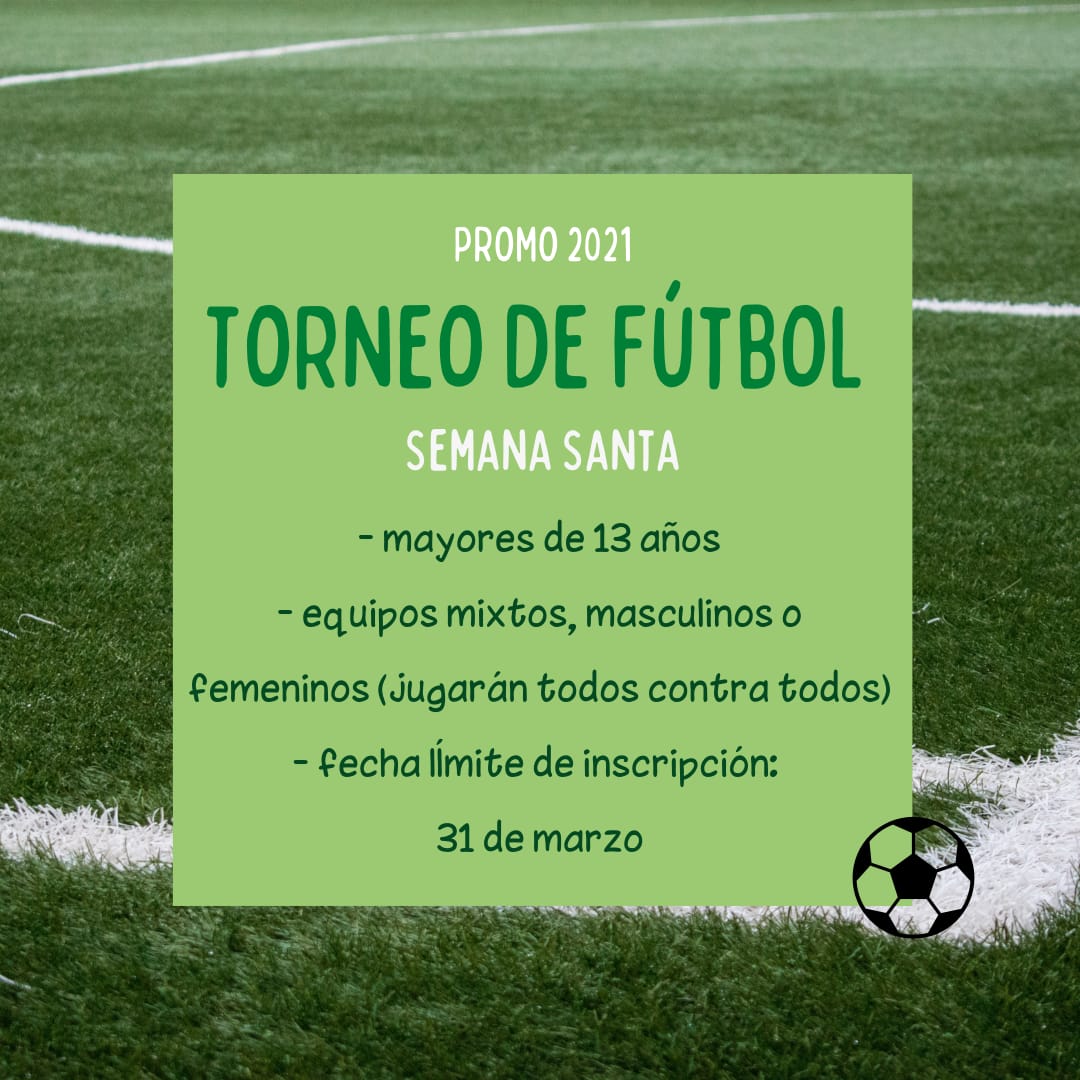 LapridaPromo21's tweet photo. Se vienen los torneos de Semana Santa🙌🏼🥳😎
Arma un equipo con tus amigxs y anotate!
No te lo pierdas⚽💪🏼 https://t.co/efa8eIHb6q