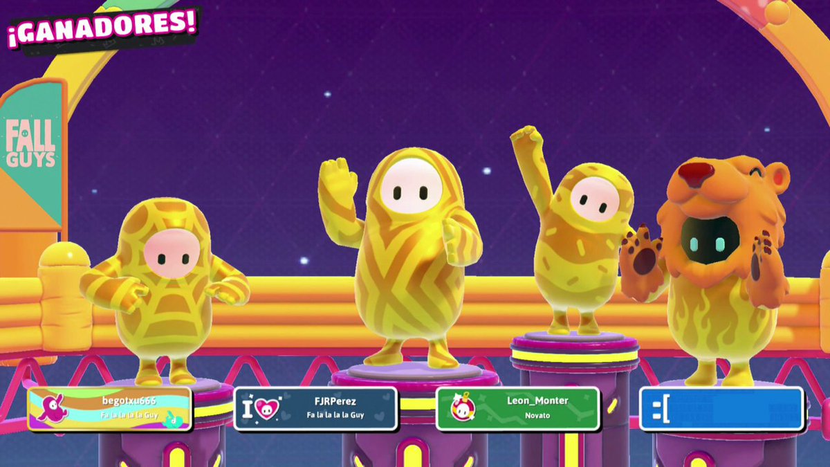 Khamulll's tweet photo. Que buena la vuelta al Fall Guys: Ultimate Knockout con @Ghateesi1 en su directo! ๐ Han sido 3 win's de equipo, aunque solo me ha hecho captura de dos! ๐
๐๐๐คฃ #TeamAfter8 ๐๐ฎ๐๐๐๐ฎ๐ https://t.co/GaiR12pLGa