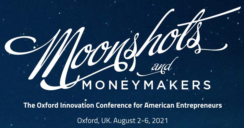 Every business I've every invested in leveraged tech. So we made a conference for all of you great moneymakers that want to become moonshots. 

Moonshots &amp; Moneymakers: The Oxford Innovation Conference for American Entrepreneurs. Apply to be invited.

zcu.io/thwR