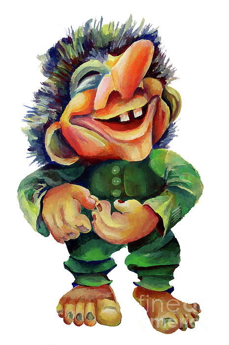 nisuris's tweet photo. New artwork for sale! - "Scandinavian Swedish Troll" - https://t.co/nu0U51J9oK @fineartamerica https://t.co/jR7gvfFB6p
