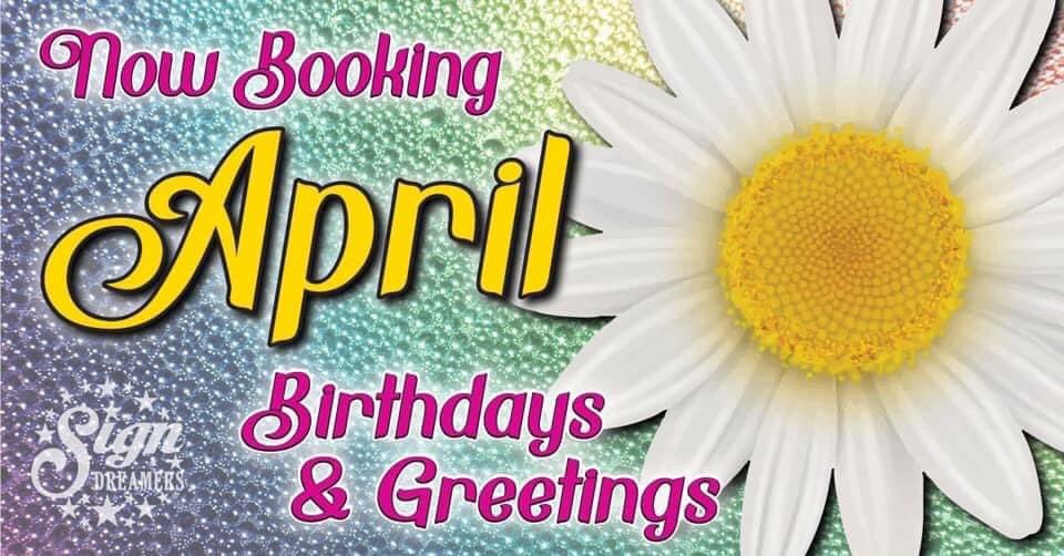 SignArkansas's tweet photo. March is wrapping UP and it’s time to say Hello April! 
be sure to secure your greeting and date today! ☀️🌈☀️

Click BOOK NOW tab on our FB page! 

#signdreamers #yardgreetingswithapurpose #springishere  #graduation #aprilshowers #family #friends #life #ShareTheLove https://t.co/swaDOLqrN3