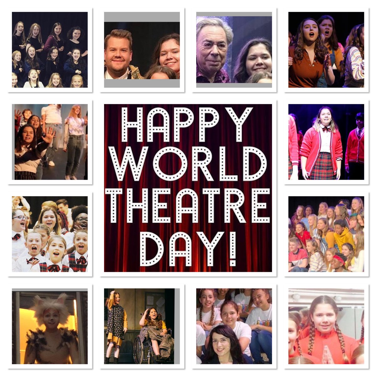 Happy World Theatre Day to all those who have been touched by the joy of Theatre . Theatres have been closed for over a year now which has been incredibly sad for everyone in the industry . They will be back bigger and stronger than ever . #WorldTheatreDay #SaveTheArts