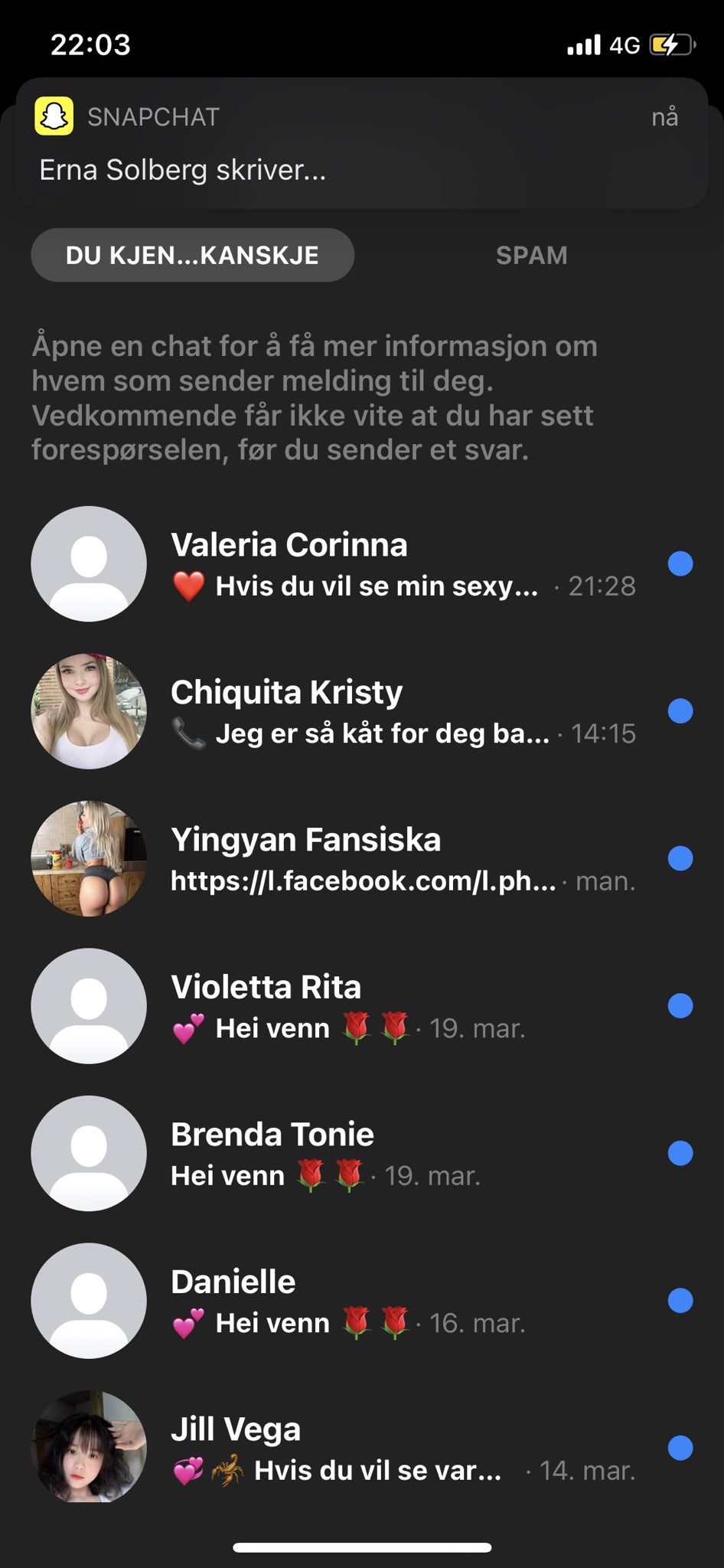 Norske jenter snapchat brukernavn