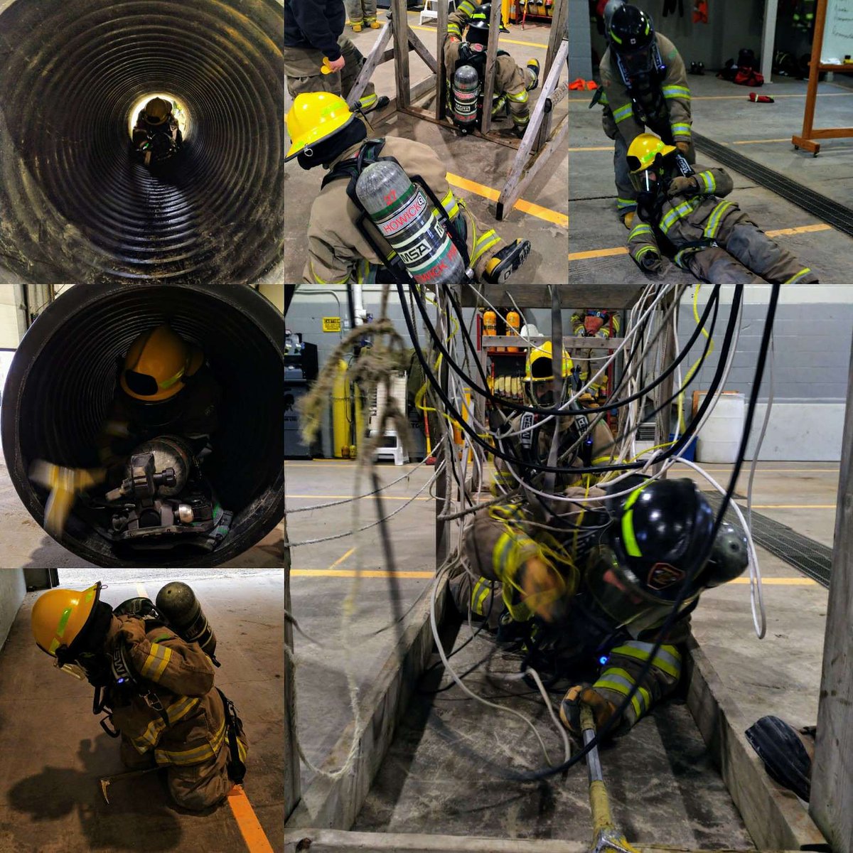@HowickFire Recruit Class 2021 working hard today on SCBA Proficiency, Firefighter Survival, Maydays, Drags &Carries. Working towards NFPA 1001 certification. #professionalvolunteers 🚒