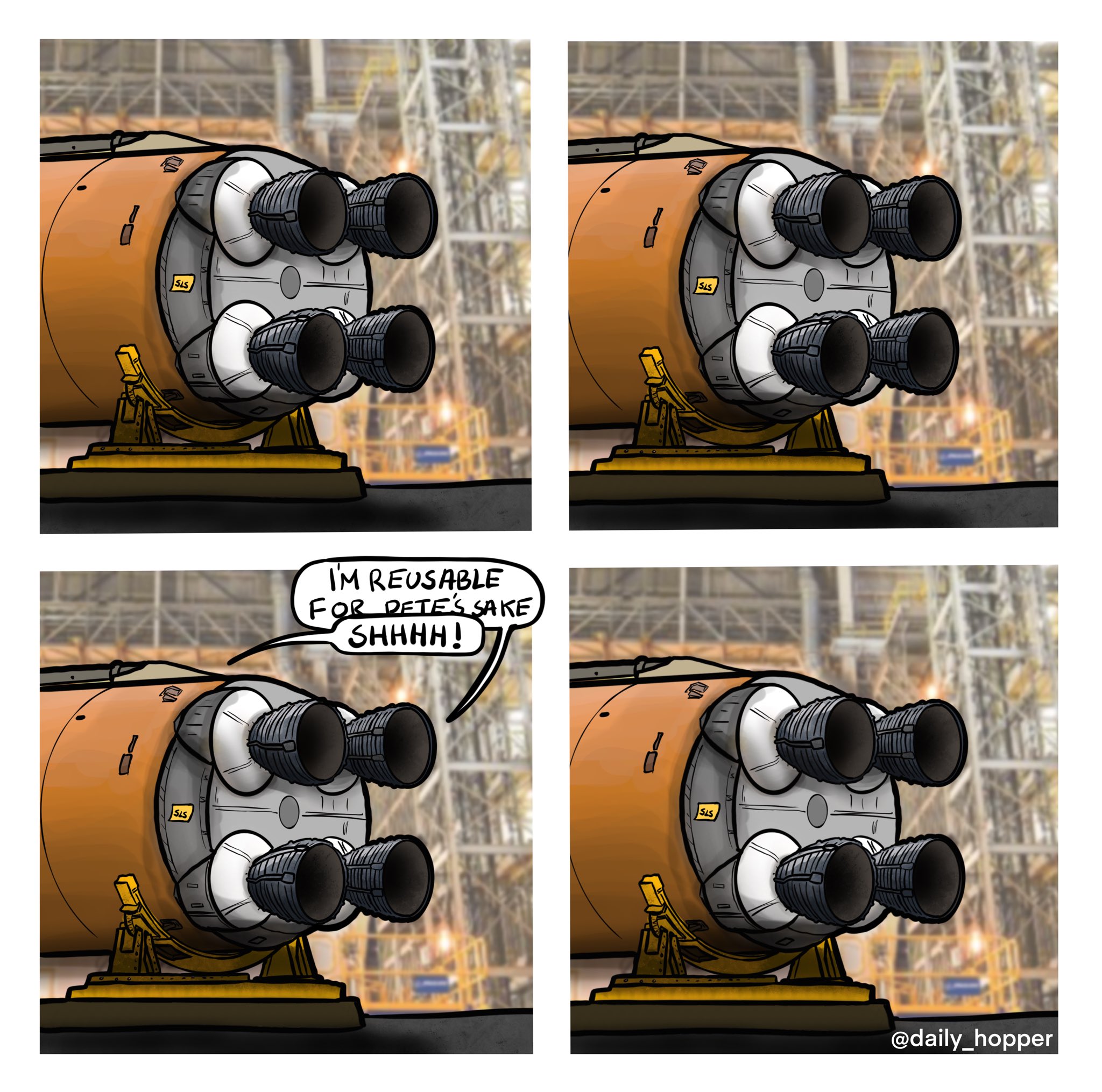 The Daily Hopper on X: Abusive Relationship #SLS #NASA #wenhop #SpaceX  t.coxEEUOc12bh  X