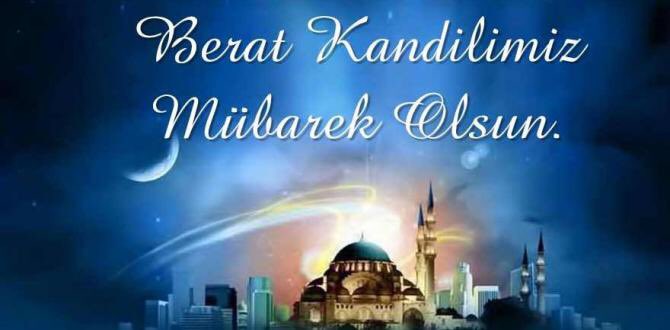 Mübarek Berat Kandili’nde yaptığınız tüm duaları Allah kabul etsin. Hayırlı kandiller.