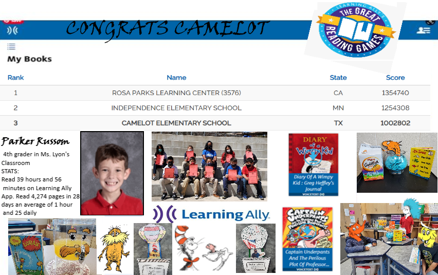#neisdlib #GRG #CamelotKnights #ClassroomCelebrationsSeussed
