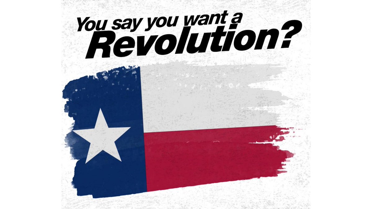 RevolutionFFL's tweet photo. You say you want a REVOLUTION?

How about pro football for the community?

#wantarevolution
#TexasFootball
#wearetheffl https://t.co/LE8LZZXYEg
