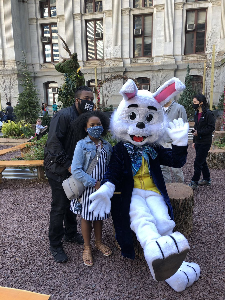 CCDParks's tweet image. We’re so HOPPY to be outside enjoying this spring weather! The Easter Bunny stopped by for a fun scavenger hunt through the Wintergarden, complete with egg painting.🐣🐰
