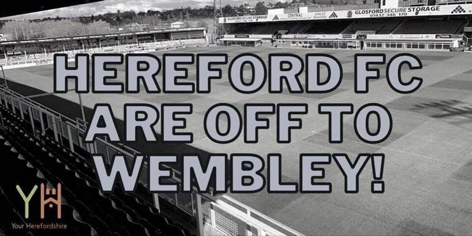 YESSSSSSSSSSSSS! HEREFORD FC ARE GOING TO WEMBLEY FOR THE FA TROPHY FINAL!!!!

What a fantastic achievement by Josh Gowling and the squad! 

#YourHerefordshire