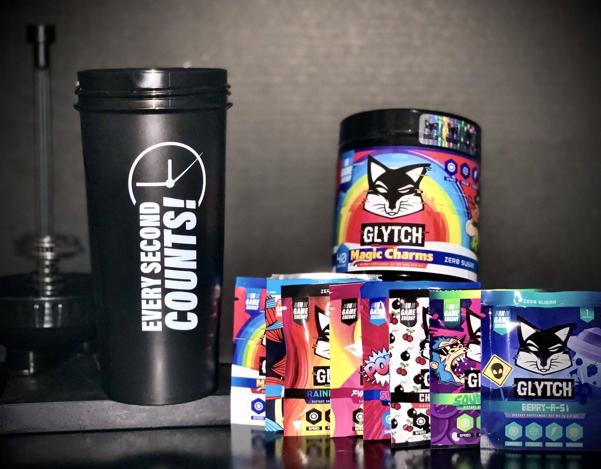 TPwn│Rage (@wickedrage) on Twitter photo Today’s crazy Saturday is powered by <a href="/glytchenergy/">GLYTCH Energy</a> Magic Charms🌈
Got a loaded package today! New tub flavor, new ESC blackout shaker, & 8 singles I can’t wait to use!
Visit glytchenergy.com & use code TPWN at checkout for 25% off Today’s crazy Saturday is powered by <a href="/glytchenergy/">GLYTCH Energy</a> Magic Charms🌈
Got a loaded package today! New tub flavor, new ESC blackout shaker, & 8 singles I can’t wait to use!
Visit glytchenergy.com & use code TPWN at checkout for 25% off
