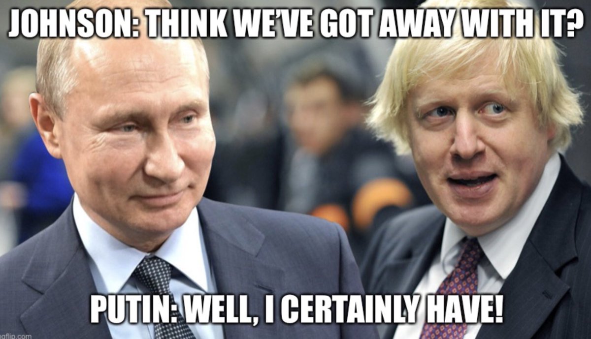 BrexitBuster's tweet photo. @kercle @PebblesLondon I bet Johnson’s paymasters are pretty satisfied with what they’re getting for their money though.
#MoscowsMan https://t.co/DCN3v3GJcY