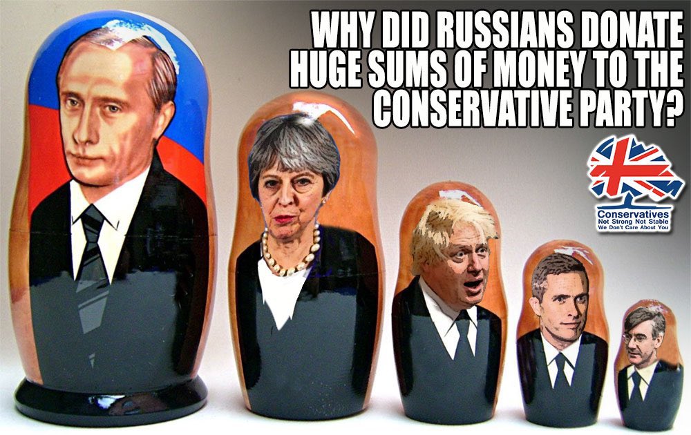BrexitBuster's tweet photo. @kercle @PebblesLondon I bet Johnson’s paymasters are pretty satisfied with what they’re getting for their money though.
#MoscowsMan https://t.co/DCN3v3GJcY