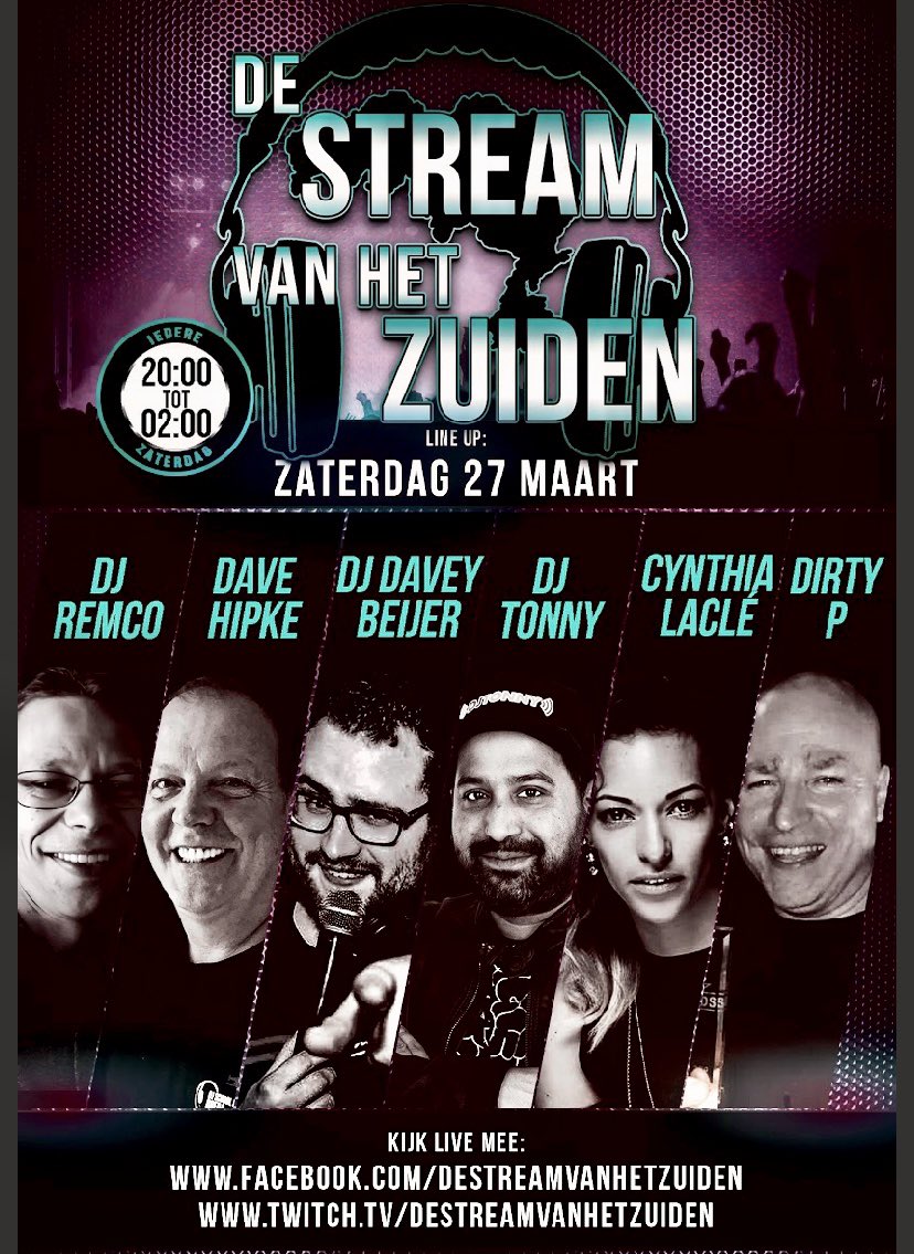 Vanavond reizen we af naar het “verre” zuiden. #dj