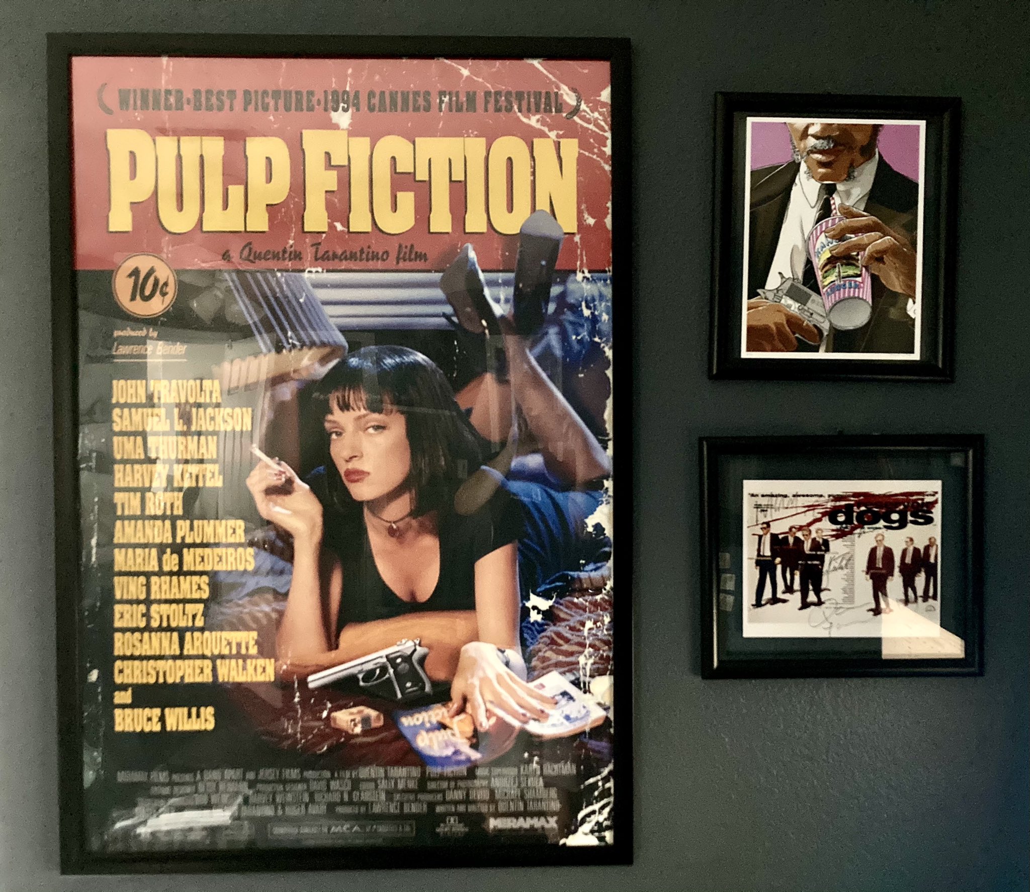 Happy Birthday Quentin Tarantino. My favorite director & director of my favorite film: Pulp Fiction 