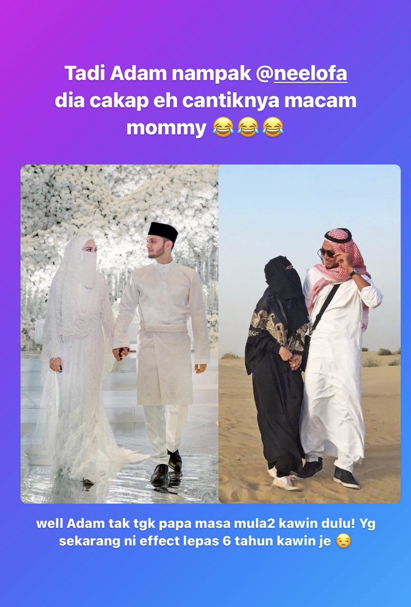 Potrey's tweet photo. Tahukah anda 4 tahun lepas Neelofa pernah wawancara jihan muse dan Ungku Hariz pasal biniku ninja, alhamdulillah sekarang dah boleh welcome Neelofa to the gang and husband dia pun kebetulan namanya hariz 🤭 #binikuninja #doneclaim https://t.co/itxOGmQth9