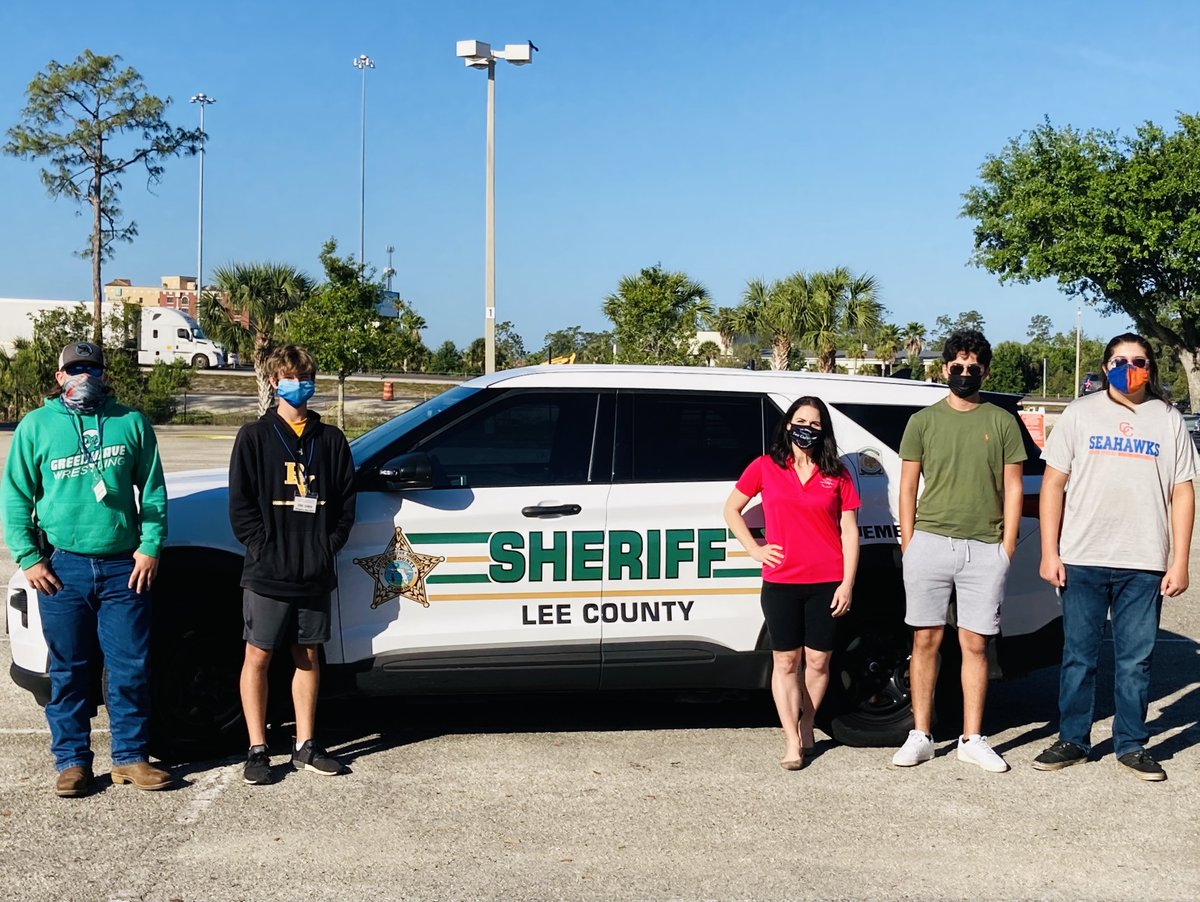 LeeCountyTax's tweet photo. Saturday was off to a great start with our four finalists for #RockTheRoad. A big thanks to @leesheriff and @conricPR for making today a success! https://t.co/Cvgv8oMqV2
