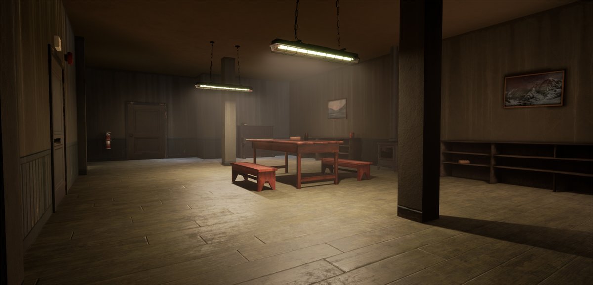 The central base now looks like this for ISZ2021.
(note volumetric fog isn't supported on Switch)
Don't ever go here in multiplayer ;)