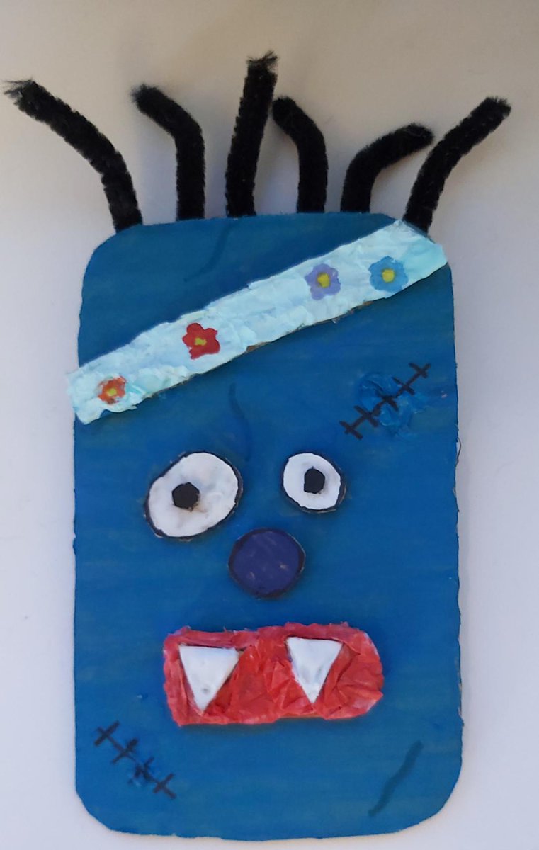 Well done Calvin for creating this monster to cheer his sister up! We have amazing students at DLS! <a href="/dlsyear7/">@DLSYear7</a>