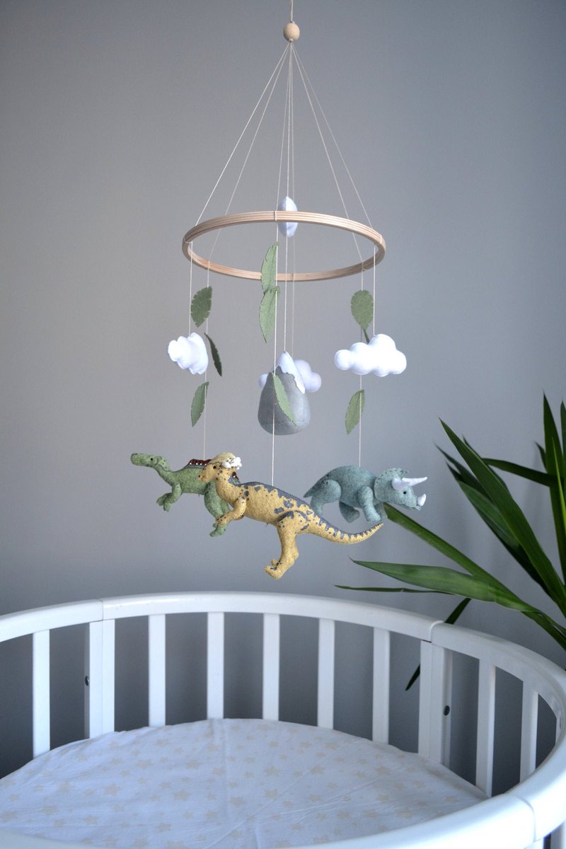 TimsHouseHM's tweet photo. New Dino to my #etsyshop
Dinosaur baby mobile. 
Nursery hanging decor. 
https://t.co/ZQus2HxAMD

⁦@EtsySocial⁩
#etsy #etsysocial #Dinobaby #showergift #Feltmobile #babyshower #coastaltropical #babymobilefelt #nurserymobile #dinocribmobile #handmade https://t.co/OYvyDfSD5p