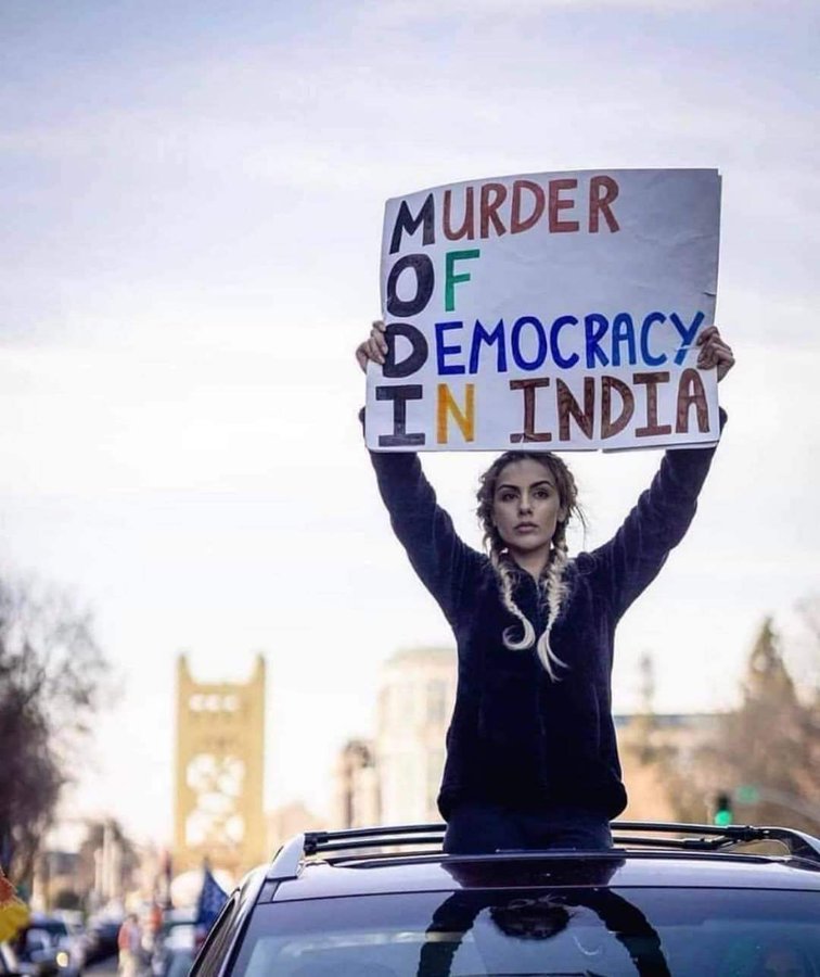 gangaram_raju's tweet photo. MODI stands for :
Murder
Of
Democracy
In India  
 #मोदी_झूठा_है https://t.co/BvMYjbgpoz