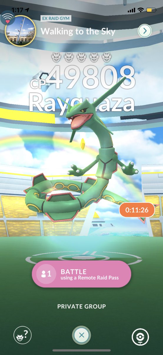 rravula7's tweet photo. Add us to join rayquaza raid #pokenongo #PokemonGoRaids #PokemonGo #PokemonGoRaid https://t.co/FuJ6jvfnlh