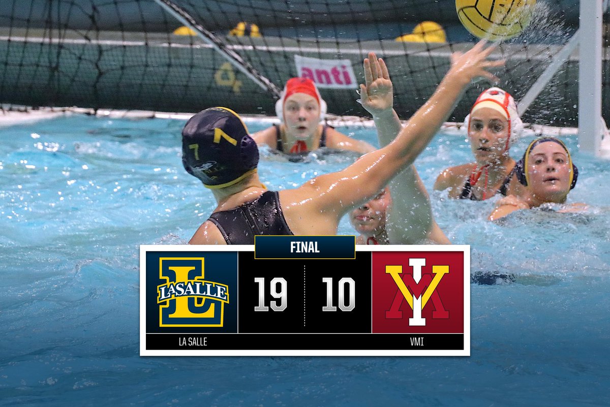 lasalle_wpolo's tweet photo. EXPLORERS WIN! La Salle outscores VMI 8-3 in the second half to come away with a conference-opening win!

#LaSalleWWP🤽‍♀️ | #GoExplorers🔭 https://t.co/Ms3FTwqQCf