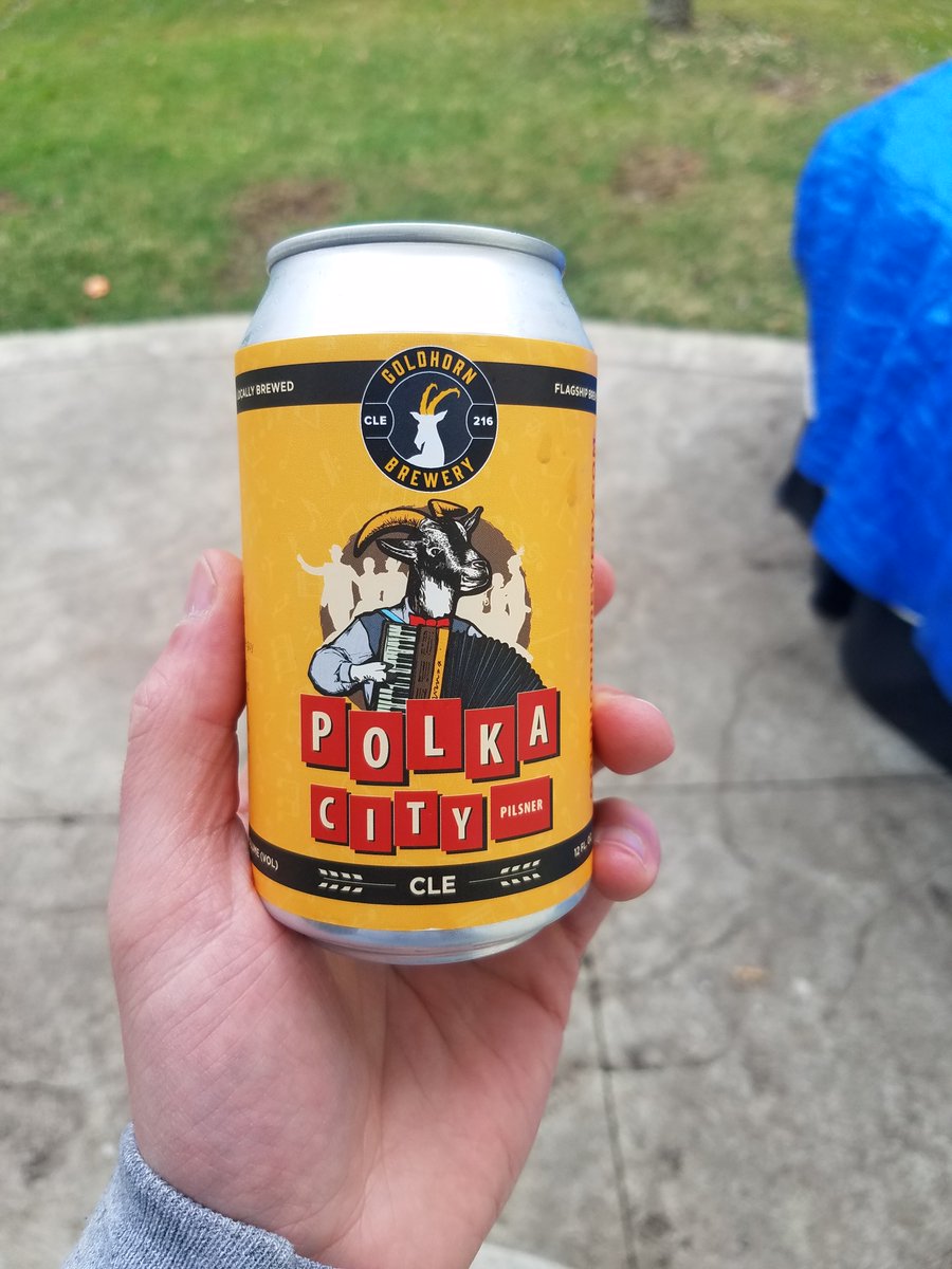 CleSlovenian's tweet photo. Shout out to @goldhornbrew for an awesome #Beer and some awesome marketing! 

These guys are a great #Cleveland business, support them!!

#Cleveland #Slovenian https://t.co/cDfhSEM8r1