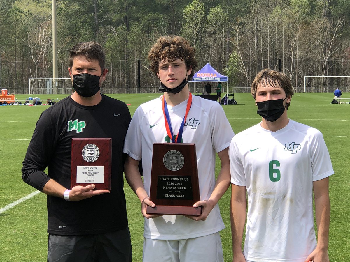 Congratulations to the @NCHSAA 4A #NCHSAAMSOC State Runner-Ups!

Myers Park:  0
Cardinal Gibbons:  3

GREAT Season for Our Mustangs!  🐎🐎🐎