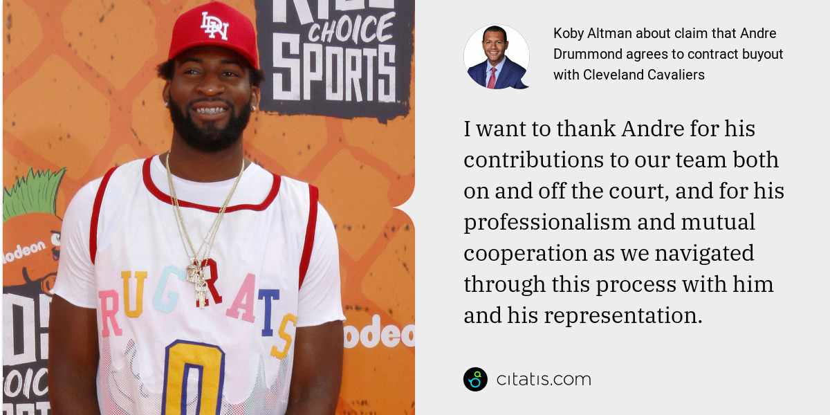 citatiscom's tweet image. Read latest news at our website!
citatis.com/news/6170/

#citatis #citatisnews #newsquote #news #KobyAltman #AndreDrummond #ClevelandCavaliers #TradeDeal #NBA #Basketball #sports #world #worldnews #LatestNews